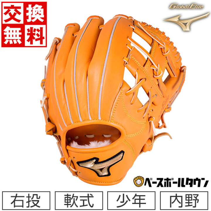 楽天市場】【交換送料無料】 ミズノ MIZUNO 野球 グローブ 少年軟式 