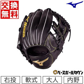 40%OFF 【交換送料無料】 ミズノ グローブ 野球 軟式 メジャースタイル アーメッドモデル 内野手用 サイズ9 右投げ ブラック 1AJGR16833 展示会限定 一般用 大人 型付け可能(G) 草野球 キャッチボール アウトレット セール sale 在庫処分