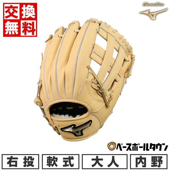 楽天市場】【交換送料無料】 野球 グローブ 軟式 大人 右投げ ミズノ 