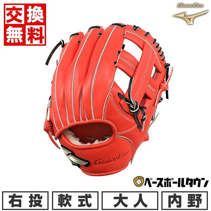楽天市場】【交換送料無料】 野球 グローブ 軟式 大人 右投げ ミズノ 