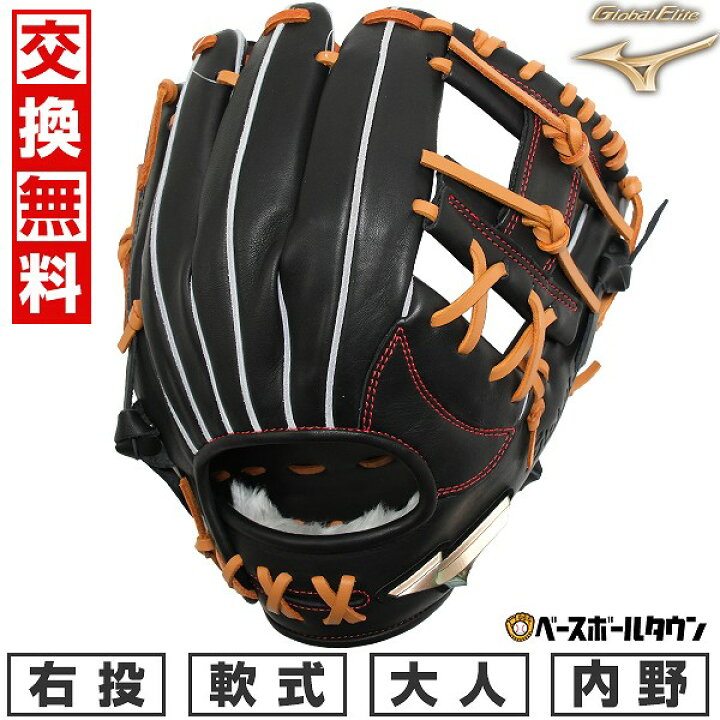 楽天市場】【交換往復送料無料】 野球 グローブ 軟式 大人 右投げ 