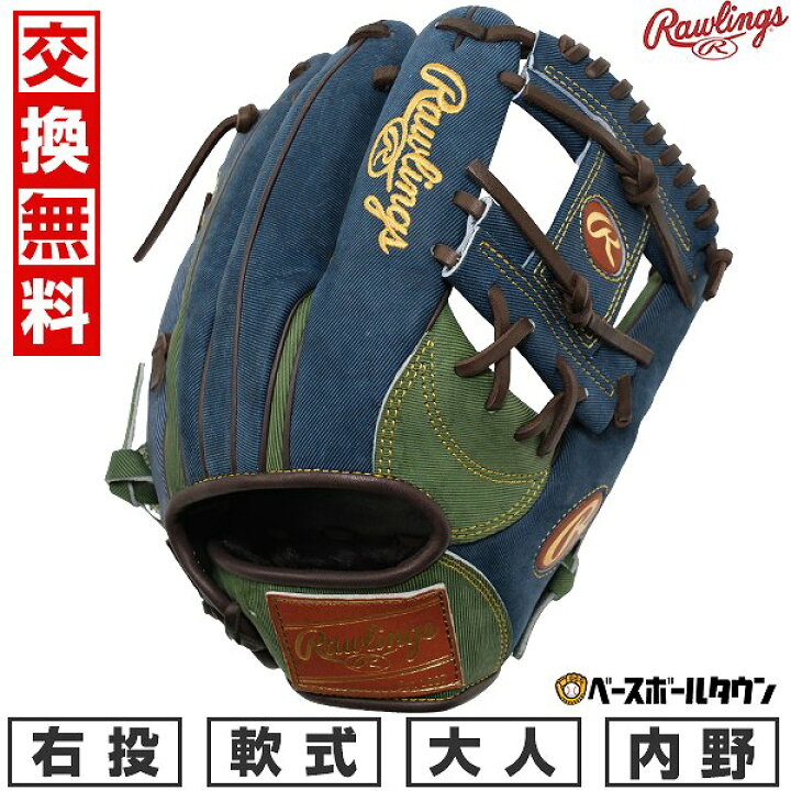 楽天市場】【交換往復送料無料】 野球 グローブ 軟式 大人 右投げ 