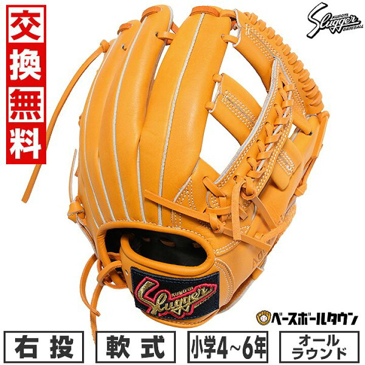 楽天市場】【交換送料無料】 野球 グローブ 少年軟式 久保田スラッガー 