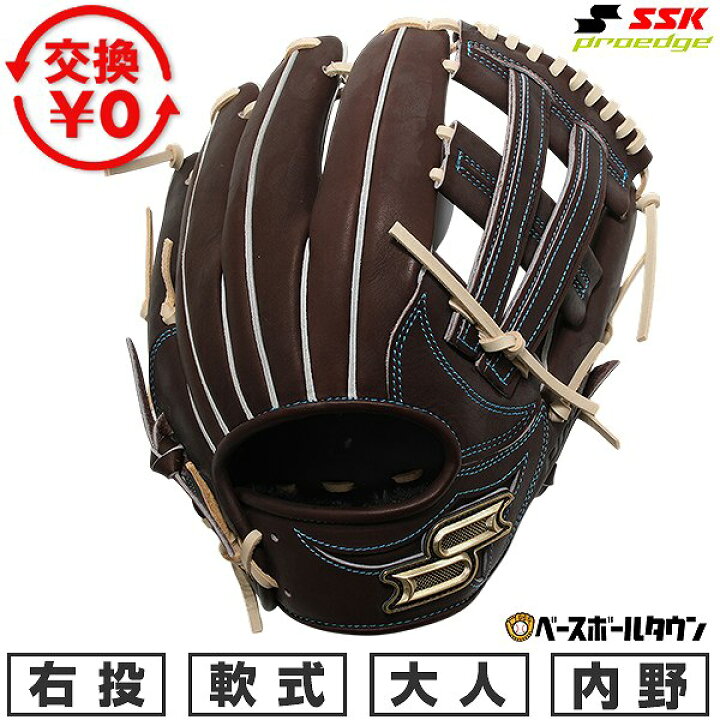 楽天市場】【交換往復送料無料】 野球 グローブ 軟式 大人 右投げ 