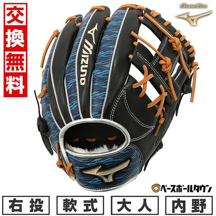 楽天市場】【交換送料無料】 野球 グローブ 軟式 大人 右投げ ミズノ 