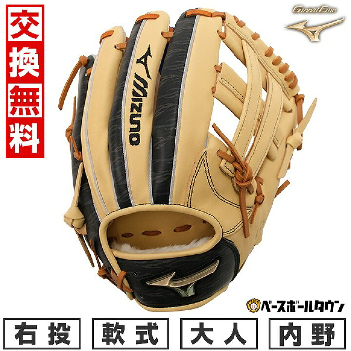 楽天市場】【交換送料無料】 野球 グローブ 軟式 大人 右投げ ミズノ 