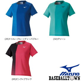 ミズノ ゲームシャツ ラケットスポーツ レディース 62JA0216 テニス/ソフトテニス ウエア ゲームウエア