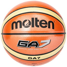 モルテン バスケットボール 7号球 インドア・アウトドア対応 オレンジ BGA7