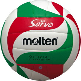 バレーボール モルテン ソフトサーブ 体育授業用ボール 4号 V4M3000
