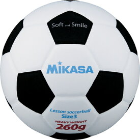 ミカサ スマイルサッカーボール3号 260g 小学校低学年 SF326-WBK