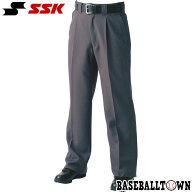 SSK エスエスケイ 野球 審判用品 審判用スラックス 3シーズン薄手タイプ チャコール UPW035-92 野球ウェ…