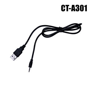 y[։zyCT-A301zAUXϊP[u 75cm USB  2.5mm XeI~jvO@lɃIX ~j~jvO