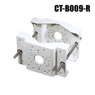 ポール取付金具 特注万能29穴（屋外対応・挟込：直径65〜130mm用）【CT-B009-R】