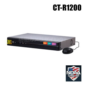 hƃJ H.265 5MPΉ AHD/HD-TVI/CVBS 16chfW^R[_[iHDD1`10TBIjyCT-R1200z