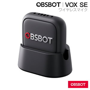 �yOBSBOT VOXSE�z���C�����X���C�u�z�M�p�}�C�N Tiny 3�V���[�Y�Ή��E�ő�100m�ʐM�i�ԕi�s�j