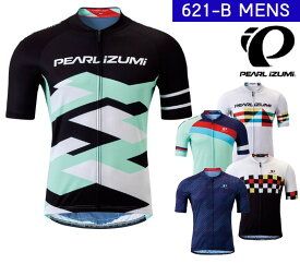 【PEARL IZUMI（パールイズミ）2023年春夏モデル】621-B プリントジャージ ベーシックフィット 自転車 サイクルウエア 半袖