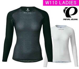 【PEARL IZUMI(パールイズミ)2023年春夏モデル レディース】W110 コールドシェイドロングスリーブ 自転車 サイクルウエア ドライ 長袖 UVカット