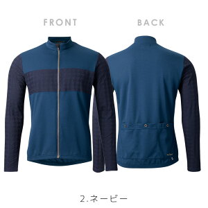 20%OFF(PEARL IZUMI パールイズミ 2024年 秋冬モデル) 9330-BL ジップアップ スタンド シャツ M/L/XL 吸汗 速乾 アウター 千鳥格子 羽織り サイクルウェア メンズ サイクリング シティライド カジュア
