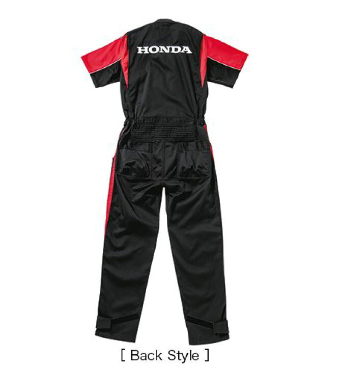 楽天市場 Honda ホンダ レーシングピットスーツss 半袖 ブラック メカニックスーツ つなぎ Honda 黒 バイク サイクル モリワキ
