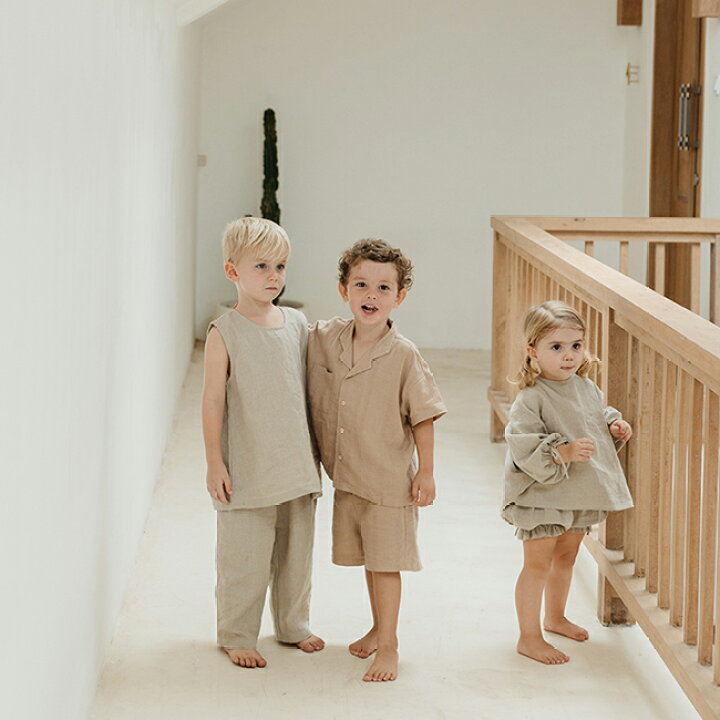 楽天市場 スペシャルプライス 送料無料 Odette Tops 1y 2y 3y By Son And Daughter オデットブルマー サンアンドドーター インドネシア Ss22 セットアップ トップス 女の子 1歳 2歳 3歳 basics 海外インテリア 子供服