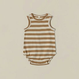 【送料無料】Gold Sailor Sleeveless Bodysuit (0-3m/3-6m/6-12m) by organic zoo OZSS23 オーガニックズー 海外子供服 海外ベビー服 オーガニックコットン ベビー服