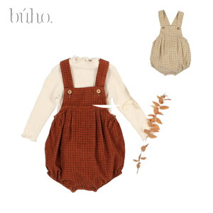 yNAXizyzMINI CHECK ROMPER (BRICK/WHEAT) by Buho barcelona u[I oZi COq COxr[ p[X p[ Tybg Buho barcelona