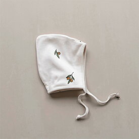 【送料無料】Organic Zoo Olive Garden Pixi Bonnet オーガニックズー ボンネット 帽子 ベビー キッズ 赤ちゃん 新生児 ベビーギフト