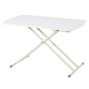 テーブル 昇降式 リビングテーブル ローテーブル センターテーブル 机 ナチュラル 天然木 おしゃれ スクエア 調節可能 デスク 白 ブラウン アカシア 昇降テーブル 幅100cm スリム コンパクト