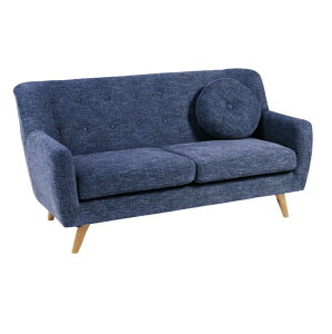 マーブルソファー 2人掛け ソファ おしゃれ 北欧 クッション付き 布製 ファミリー 大きい ナチュラル かわいい ひとり暮らし ふたり暮らし 新生活 横幅152cm ソファ 布製 シンプル 家具 送料無