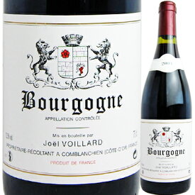 ジョエル・ヴォワラール ブルゴーニュ・ルージュ [2004] 600718【50001】【フランス】【赤ワイン】【R602】【F7】
