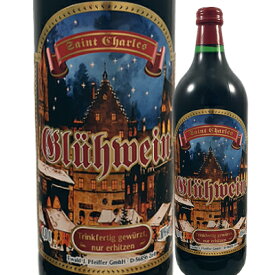 セント・チャールズ グリューワイン（ホットワイン）レッド 1000ml 4006921624246【60002】【ドイツ】【赤ワイン】【甘口】【R710】【GE32】