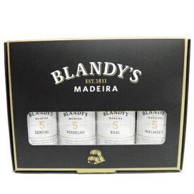 ブランディーズ マデイラ 白品種5年 ミニボトル4種セット 50 ml x 4本 [ギフトボックス入] 5010867600522【09001】【ポルトガル】【R802】【P47】