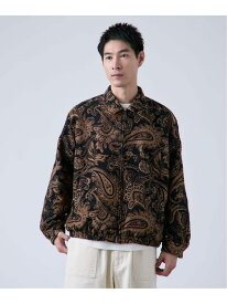 ゴブラン スイングトップブルゾン B.C STOCK ベーセーストック ジャケット・アウター ブルゾン・ジャンパー ベージュ ブラック【送料無料】[Rakuten Fashion]