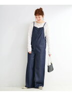 《追加》ウォッシャブル / DU JOUR / デュ ジュール BK-BOW JEAN SALOPETTE B.C STOCK ベーセーストック …