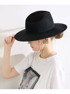AULENTTI / オウレンティ ウール中折れHAT B.C STOCK ベーセーストック 帽子 ハット ブラウン ブラック【…