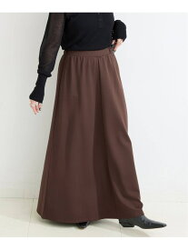 【SALE／30%OFF】【WEB+一部店舗限定】ウォッシャブル / ダンボールフレアロングスカート B.C STOCK ベーセーストック スカート ロング・マキシスカート ブラック ブラウン【RBA_E】【送料無料】[Rakuten Fashion]