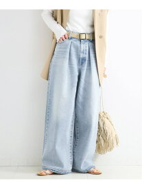 《予約》ウォッシャブル / DU JOUR / デュ ジュール PEG TUCK JEAN B.C STOCK ベーセーストック パンツ ジーンズ・デニムパンツ ブルー【先行予約】*【送料無料】[Rakuten Fashion]