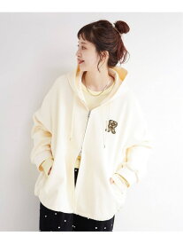 【SALE／50%OFF】ウォッシャブル / ブローチ付きフードパーカー B.C STOCK ベーセーストック トップス パーカー・フーディー ブラック ベージュ グレー【RBA_E】【送料無料】[Rakuten Fashion]