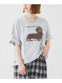 DOG&CAT ASOORTED Tシャツ B.C STOCK ベーセーストック トップス カットソー・Tシャツ ホワイト[Rakuten Fashion]