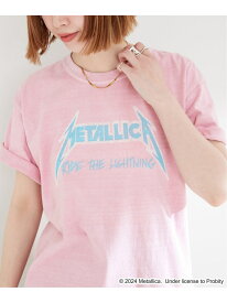 《予約》GOOD ROCK SPEED/グッドロックスピード ロックT(METALLICA) B.C STOCK ベーセーストック トップス カットソー・Tシャツ ピンク【先行予約】*【送料無料】[Rakuten Fashion]