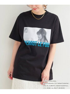 �ySALE�^50%OFF�zTRICOMER/�g���R���� �ʒ� GODARD PIERROT LE FOU TEE B.C STOCK �x�[�Z�[�X�g�b�N �g�b�v�X �J�b�g�\�[�ET�V���c �u���b�N �z���C�g�yRBA_E�z[Rakuten Fashion]