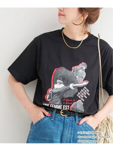 �ySALE�^50%OFF�zTRICOMER/�g���R���� �ʒ� GODARD UNE FEMME EST UNE FEMME TEE B.C STOCK �x�[�Z�[�X�g�b�N �g�b�v�X �J�b�g�\�[�ET�V���c �u���b�N �z���C�g�yRBA_E�z[Rakuten Fashion]