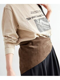 【SALE／50%OFF】スエード調巻きスカート B.C STOCK ベーセーストック ファッション雑貨 その他のファッション雑貨 ブラウン【RBA_E】[Rakuten Fashion]