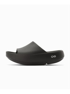 OOFOS / �E�[�t�H�X OOahh+ B.C STOCK �x�[�Z�[�X�g�b�N �V���[�Y�E�C �T���_�� �u���b�N�y���������z[Rakuten Fashion]