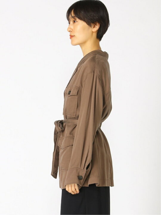 楽天市場】【SALE／70%OFF】SLOBE IENA/(W)リヨセルリネンサファリJK 