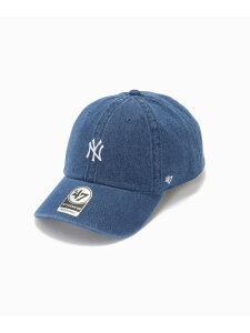 '47 / �t�H�[�e�B�[�Z�u�� CLEAN UP NEW YORK YANKEES DENIM B.C STOCK �x�[�Z�[�X�g�b�N �X�q �L���b�v �u���[ �l�C�r�[�y���������z[Rakuten Fashion]