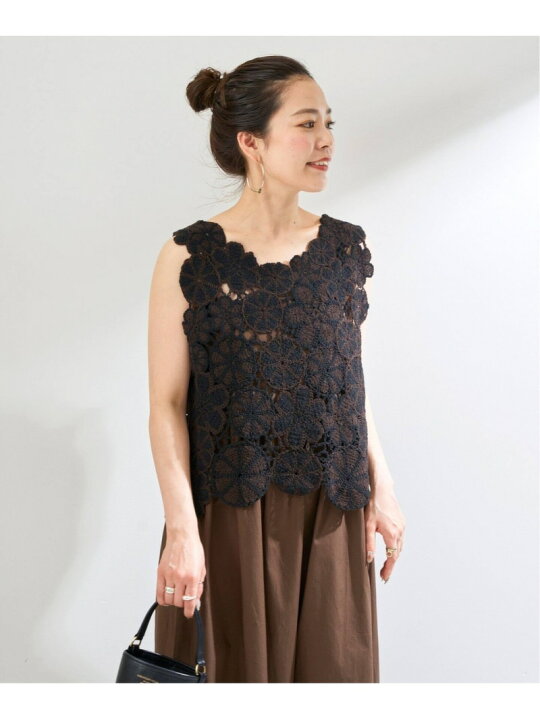 楽天市場】【SALE／30%OFF】かぎ針風ニットハギワンピース B.C STOCK  