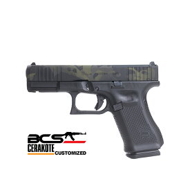 BATON airsoft GLOCK G19 Gen5 MOS CO2GBB ガスガン JASG認定 BCSWカスタム マルチカムブラック セラコート塗装 GBB ガスブローバック グロック19 エアガン サバゲー