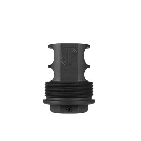 JMac X12タイプ マズルブレーキ & フラッシュハイダー ステンレス製 Omega 9K対応 1/2-28 & 14mm逆ネジ対応 PVD仕上