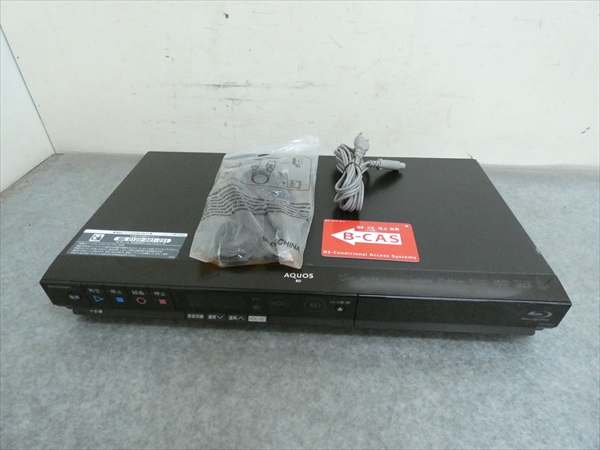 メーカー:SHARP 発売日:2012年3月25日 【中古】リユース シャープ/SHARP BD-HW51 ブルーレイディスクレコーダー/2番組同時録画 500GB
